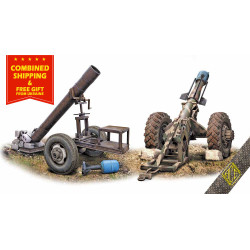 SYRIAN ARTILLERY " HELL CANNONS " ACE 72444 PLASTIC MODEL KIT SCALE 1/72