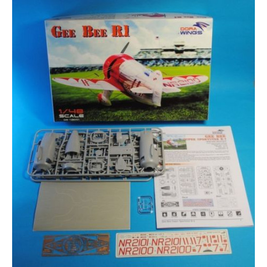 GEE BEE R1 SUPER SPORTSTER (PE PARTS MASK) 1/48 DORA WINGS 48002