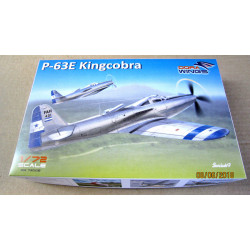 DORA WINGS 72005 BELL P-63E KINGCOBRA PLASTIC MODEL KIT 1/72