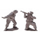 MARS FIGURES 32011 DELTA FORCE US ARMY SOLDIERS (15 FIGURES / 8 POSES) KIT 1/32