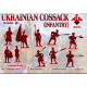 RED BOX 1/72 72114 UKRAINIAN COSSACK (INFANTRY, 16TH CENTURY) (SET.1) (28 FIGS)