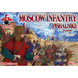 RED BOX 1/72 72113 MOSCOW INFANTRY (PISHALNIKI, 16TH CENTURY)