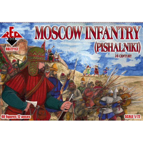 RED BOX 1/72 72113 MOSCOW INFANTRY (PISHALNIKI, 16TH CENTURY)