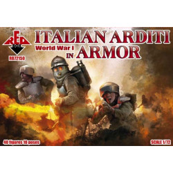 Red Box 72150 1/72 Ww1 Italian Arditi In Armor Figures Kit
