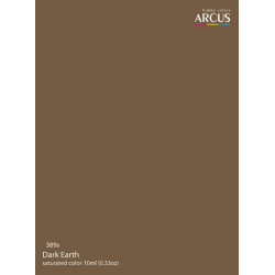 Arcus A389 Acrylic Paint Royal Air Force Dark Earth Saturated Color
