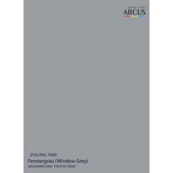 Arcus A253 Acrylic Paint Psu Ukraine Ral 7040 Window Grey Saturated Color