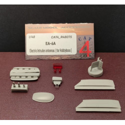 Us Stock Cat4-r48075 - 1/48 - Ea-6a Electric Intruder Antennas For Hobbyboss