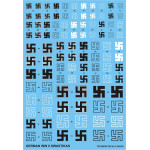 Techmod 32003 1/32 German Wwii Luftwaffe Signs 260 300 400mm Wet Decal