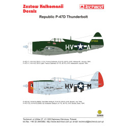 Techmod 32005 1/32 Republic P-47d Thunderbolt Razorback England 1944