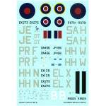 Techmod 32021 1/32 Hawker Typhoon Ib British Aircraft Wet Decal Wwii