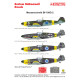 Techmod 32024 1/32 Messerschmitt Bf 109g-2 Aircraft Wet Decal W Painting Masks