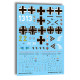 Techmod 32027 1/32 Messerschmitt Bf 109e-4 1940 Aircraft Wet Decal W/Masks