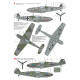 Techmod 32027 1/32 Messerschmitt Bf 109e-4 1940 Aircraft Wet Decal W/Masks