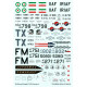 Techmod 32033 1/32 Mcdonnell Douglas F-4d Phantom Ii Usaf Interceptor Wet Decal