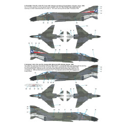 Techmod 32033 1/32 Mcdonnell Douglas F-4d Phantom Ii Usaf Interceptor Wet Decal