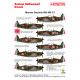 Techmod 32035 1/32 Morane Saulnier Ms 406c1 1940 French Fighter Aircraft Wet Decal Wwii