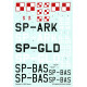 Techmod 32036 1/32 Fieseler Fi 156c Storch German Liaison Aircraft Wet Decal W/Mask