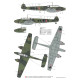 Techmod 32041 1/32 Messerschmitt Bf 110c 1939-1941 Aircraft Wet Decal Wwii