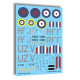 Techmod 32045 1/32 Hawker Hurricane I British Fighter Polish 1940 Wet Decal Wwii