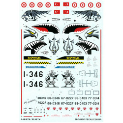 Techmod 32050 1/32 F-4e Phantom Ii Fighter Malatya 2010 Wet Decal