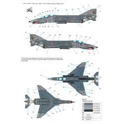 Techmod 32050 1/32 F-4e Phantom Ii Fighter Malatya 2010 Wet Decal