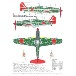 Techmod 32051 1/32 Kawasaki Ki-61-i Hien Japan Fighter 1944-45 Wet Decal Wwii