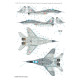 Techmod 32058 1/32 Mig-29a/G/Ub Fighter Aircraft Polish Wet Decal