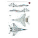 Techmod 32058 1/32 Mig-29a/G/Ub Fighter Aircraft Polish Wet Decal
