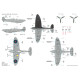 Techmod 32059 1/32 Spitfire Mk I Stencils Fighter Aircraft Wet Decal Techmod 32059 1/32 Spitfire Mk I Stencils Fighter Aircraft Wet Decal