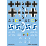 Techmod 32060 1/32 Junkers Ju-88a-4 1942-1944 Finland Aircraft Wet Decal Wwii