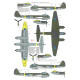Techmod 32061 1/32 Junkers Ju-88a-4 German Fighter Aircraft Wet Decal Wwii