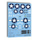 Techmod 32064 1/32 Corsair F4u-1 Birdcage Aircraft Wet Decal Wwii