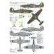 Techmod 32066 1/32 Hurricane Mk I Fighter Polish 1940-1941 Wet Decal Wwii