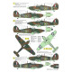 Techmod 32066 1/32 Hurricane Mk I Fighter Polish 1940-1941 Wet Decal Wwii
