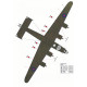 Techmod 32074 1/32 B-24 Liberator 1944-45 Brindisi Italy Aircraft Wet Decal Wwii