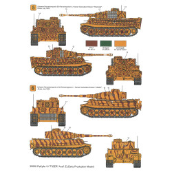 Techmod 35008 1/35 Pzkpfw Vi Tiger I Early Tank Wet Decal Wwii