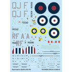 Techmod 48001 1/48 Supermarine Spitfire Mk I/Iib 1940-1941 Wet Decal Wwii