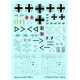 Techmod 48013 1/48 Messerschmitt Bf 109e-4 German Fighter 1940-41 Wet Decal Wwii