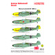 Techmod 48013 1/48 Messerschmitt Bf 109e-4 German Fighter 1940-41 Wet Decal Wwii