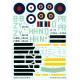 Techmod 48044 1/48 Hawker Typhoon Ib 1943 British Bomber Aircraft Wet Decal Wwii Techmod 48044 1/48 Hawker Typhoon Ib 1943 British Bomber Aircraft Wet Decal Wwii