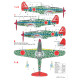 Techmod 48052 1/48 Kawasaki Ki-61 Hien Blue Japan 1944-1945 Aircraft Wet Decal Wwii