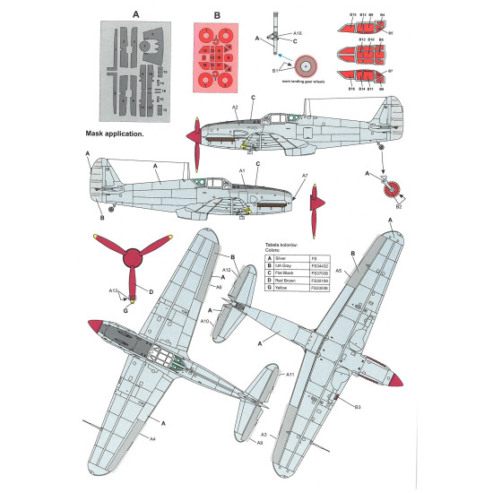 Techmod 48052 1/48 Kawasaki Ki-61 Hien Blue Japan 1944-1945 Aircraft Wet Decal Wwii