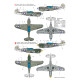 Techmod 48054 1/48 Curtiss P-40n-5 Warhawk Fighter Aircraft Wet Decal Wwii