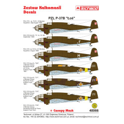 Techmod 48066 1/48 Spzl-37 Moose 1939-1941 Polish Bomber Aircraft Wet Decal