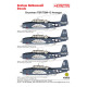 Techmod 48069 1/48 Grumman Tbm-1c Avenger Us Torpedo Bomber Aircraft Wet Decal