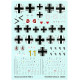 Techmod 48080 1/48 Messerschmitt Bf 109e-3 1939-40 Wet Decal Wwii W/Mask