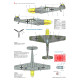 Techmod 48081 1/48 Messerschmitt Bf 109e-4 1940 Wet Decal Wwii W/Mask For Canopy