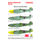 Techmod 48081 1/48 Messerschmitt Bf 109e-4 1940 Wet Decal Wwii W/Mask For Canopy