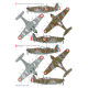 Techmod 48083 1/48 Morane-saulnier Ms-406c1 French Fighter Wet Decal Wwii W/Mask