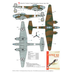 Techmod 48086 1/48 Potez 63-11 French Fighter Wet Decal Wwii W/Mask Wwiiv